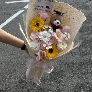 Mix Garden Soap Flower Bouquet -太阳香皂花混搭花束