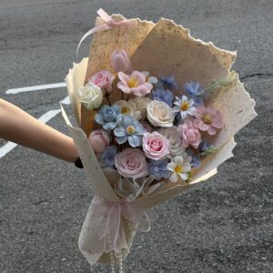 Mix Soap Flower Bouquet  - 韩式混搭花束